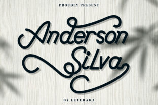 Anderson Silva: A Dynamic Script Font for Web Design