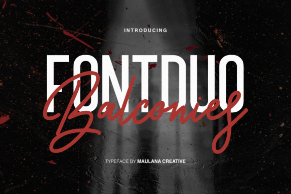 Balconies Font: Elevate Your Campaign Typography