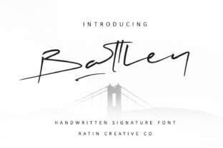 Battley: A Handwritten Font for Your Brand