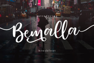 Bemalla: A Romantic Script Font for Brand Identity