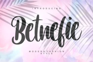 Betnefie: A Premium Script Font for Small Business Branding