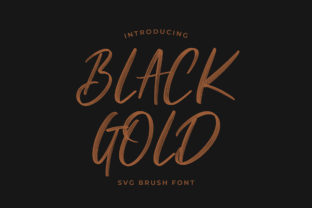 Black Gold: A Premium Script Font for Your Brand