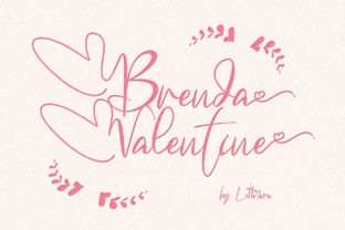 Brenda Valentine: A Romantic Handwritten Font for Brands
