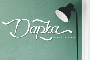 Dapka: A Distinctive Script Font for Editorial Design