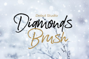 Diamonds: A Handwritten Font for Your Brand