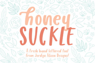 Honey Suckle: A Playful Script Font for Web Design