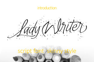 Lady Writer: A Premium Script Font for Authentic Branding