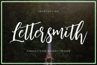 Lettersmith: A Handwritten Font for Editorial Design