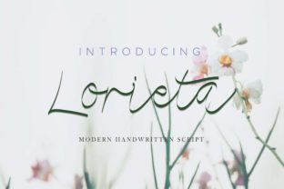 Lorieta: A Modern Script Font for Campaigns