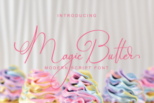 Magic Butter: A Cute Script Font for Marketers