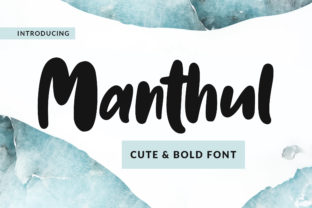 Manthul: A Bold Handwritten Font for Your Brand