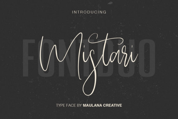 Mistari Font: A Premium Script for Polished Branding