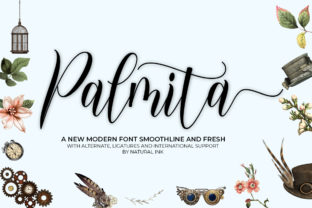 Palmita: A Romantic Script Font for Crafters