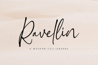 Ravellin: The Modern Script Font for Campaigns
