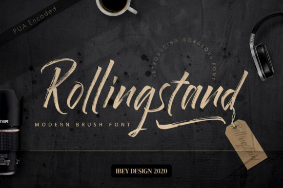 Rollingstand: A Modern Handwritten Font for Marketers