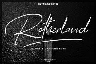 Rotherland: A Premium Handwritten Font for Branding