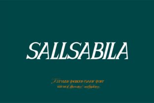 Sallsabila: A Modern Script Font for Your Brand