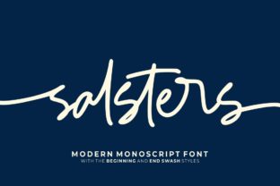 Salsters: The Perfect Handwritten Font for Crafters