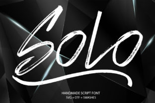 Solo: A Premium Script Font for Editorial Design