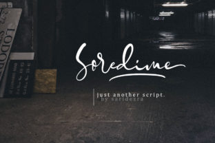 Soredime: An Elegant Script Font for Web Design