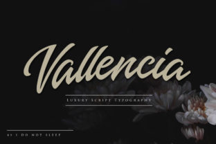 Vallencia: A Refined Script Font for Editorial Design