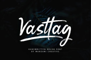 Vasttag: A Premium Brush Script Font for Branding