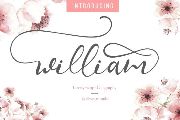William: A Modern Calligraphy Script for Brand Identity