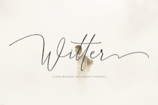 Witter: A Modern Calligraphy Font for Makers